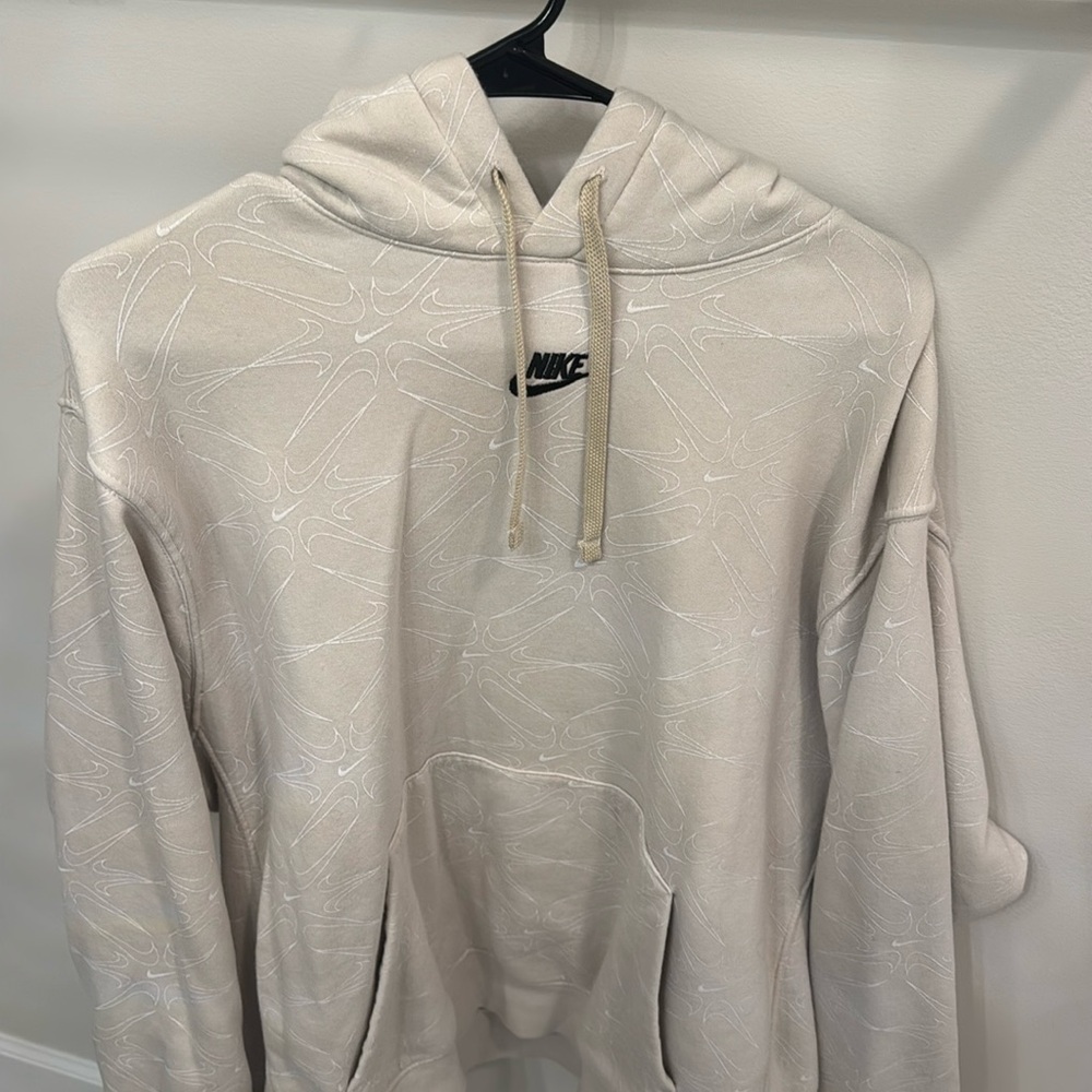Tan Nike Sportswear Hoodie Size XL